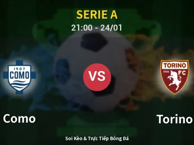 Soi Kèo Como vs Torino – 21:00 24/01 | Nhận Định, Dự Đoán Tỷ Số
