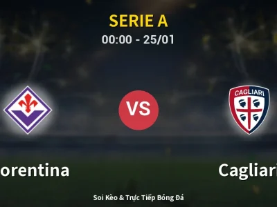 Kết Quả: Fiorentina 1-2 Cagliari – Highlight & Bàn Thắng | Serie A