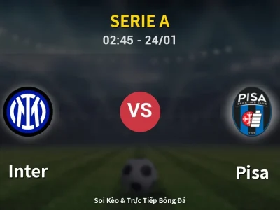 Kết Quả: Inter 6-2 Pisa – Highlight & Bàn Thắng | Serie A