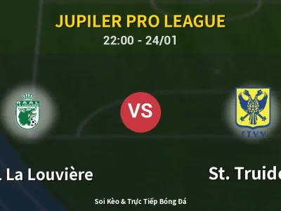 Soi Kèo RAAL La Louvière vs St. Truiden – 22:00 24/01 | Nhận Định, Dự Đoán Tỷ Số