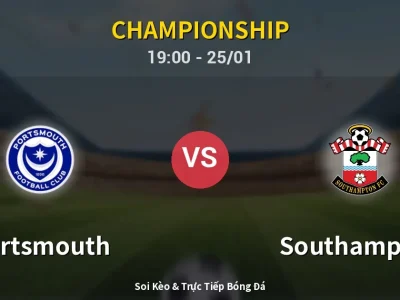 Kết Quả: Portsmouth 1-1 Southampton – Highlight & Bàn Thắng | Championship