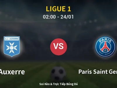 Kết Quả: Auxerre 0-1 Paris Saint Germain – Highlight & Bàn Thắng | Ligue 1