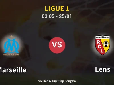 Kết Quả: Marseille 3-1 Lens – Highlight & Bàn Thắng | Ligue 1