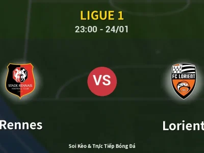 Soi Kèo Rennes vs Lorient – 23:00 24/01 | Nhận Định, Dự Đoán Tỷ Số