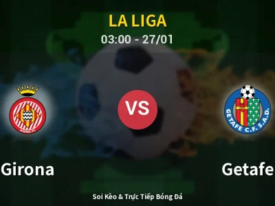 Kết Quả: Girona 1-1 Getafe – Highlight & Bàn Thắng | La Liga