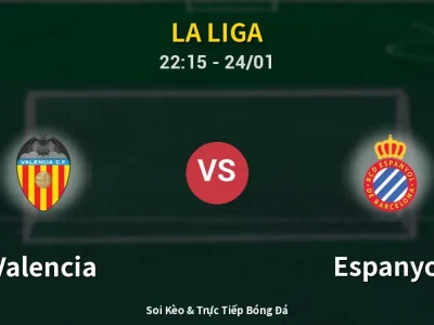 Soi Kèo Valencia vs Espanyol – 22:15 24/01 | Nhận Định, Dự Đoán Tỷ Số