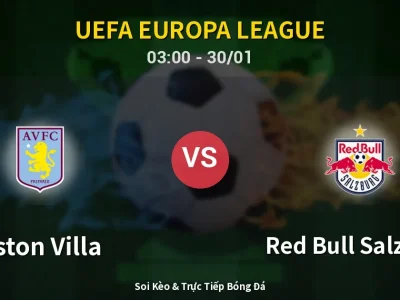 Kết Quả: Aston Villa 3-2 Red Bull Salzburg – Highlight & Bàn Thắng | UEFA Europa League