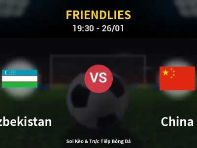 Kết Quả: Uzbekistan 2-2 China – Highlight & Bàn Thắng | Friendlies