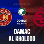 Damac vs Al Kholood: Trận 'cầu cứu' của chủ nhà trước kẻ lỡ vận! Soi kèo VĐQG Saudi Arabia 22h40 3/2 1
