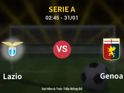 Kết Quả: Lazio 3-2 Genoa – Highlight & Bàn Thắng | Serie A