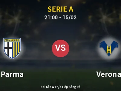 🔴 Trực Tiếp: Parma 1-1 Verona – Link Xem Serie A (Full HD)
