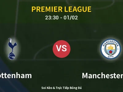 Soi Kèo Tottenham vs Manchester City – 23:30 01/02 | Nhận Định, Dự Đoán Tỷ Số