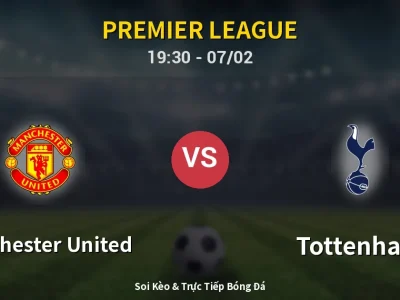🔴 Trực Tiếp: Manchester United 1-0 Tottenham – Link Xem Premier League (Full HD)