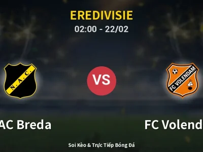 Kết Quả: NAC Breda 1-0 FC Volendam – Highlight & Bàn Thắng | Eredivisie