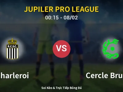 Kết Quả: Charleroi 3-4 Cercle Brugge – Highlight & Bàn Thắng | Jupiler Pro League