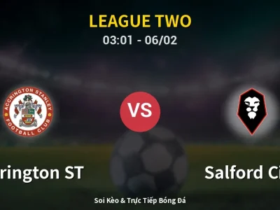 Kết Quả: Accrington ST 1-0 Salford City – Highlight & Bàn Thắng | League Two