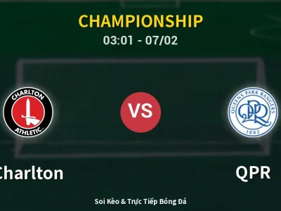 Kết Quả: Charlton 0-0 QPR – Highlight & Bàn Thắng | Championship