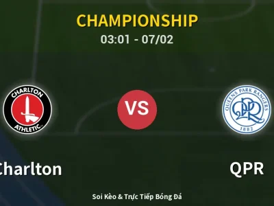 Kết Quả: Charlton 0-0 QPR – Highlight & Bàn Thắng | Championship