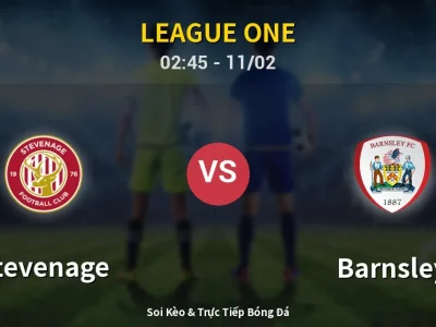 Soi Kèo Stevenage vs Barnsley – 02:45 11/02 | Nhận Định, Dự Đoán Tỷ Số