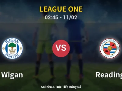 Kết Quả: Wigan 1-2 Reading – Highlight & Bàn Thắng | League One