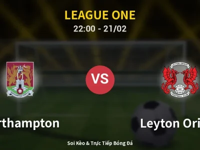🔴 Trực Tiếp: Northampton 0-1 Leyton Orient – Link Xem League One (Full HD)