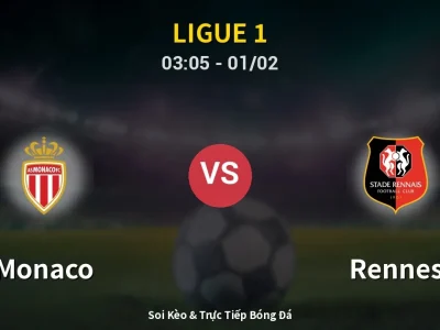 Kết Quả: Monaco 4-0 Rennes – Highlight & Bàn Thắng | Ligue 1