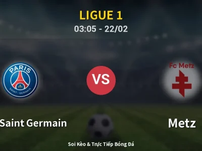 Kết Quả: Paris Saint Germain 3-0 Metz – Highlight & Bàn Thắng | Ligue 1