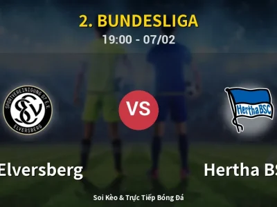 Soi Kèo SV Elversberg vs Hertha BSC – 19:00 07/02 | Nhận Định, Dự Đoán Tỷ Số