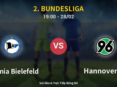 Soi Kèo Arminia Bielefeld vs Hannover 96 – 19:00 28/02 | Nhận Định, Dự Đoán Tỷ Số