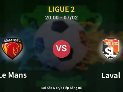 Soi Kèo Le Mans vs Laval – 20:00 07/02 | Nhận Định, Dự Đoán Tỷ Số