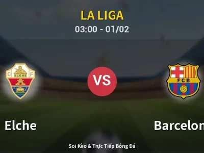 Kết Quả: Elche 1-3 Barcelona – Highlight & Bàn Thắng | La Liga