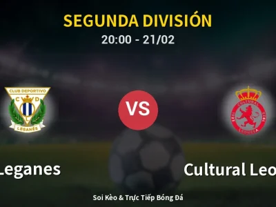 Kết Quả: Leganes 1-1 Cultural Leonesa – Highlight & Bàn Thắng | Segunda División