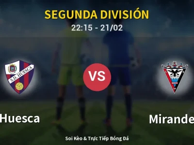 🔴 Trực Tiếp: Huesca 0-0 Mirandes – Link Xem Segunda División (Full HD)