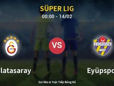 Kết Quả: Galatasaray 5-1 Eyüpspor – Highlight & Bàn Thắng | Süper Lig