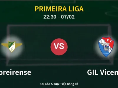 Soi Kèo Moreirense vs GIL Vicente – 22:30 07/02 | Nhận Định, Dự Đoán Tỷ Số