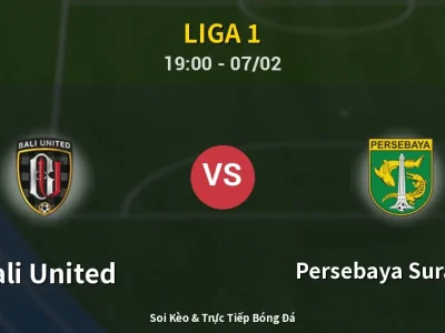 Soi Kèo Bali United vs Persebaya Surabaya – 19:00 07/02 | Nhận Định, Dự Đoán Tỷ Số