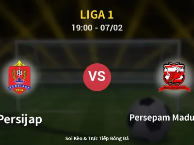 Soi Kèo Persijap vs Persepam Madura Utd – 19:00 07/02 | Nhận Định, Dự Đoán Tỷ Số