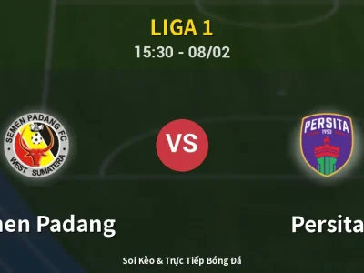 Kết Quả: Semen Padang 1-0 Persita – Highlight & Bàn Thắng | Liga 1