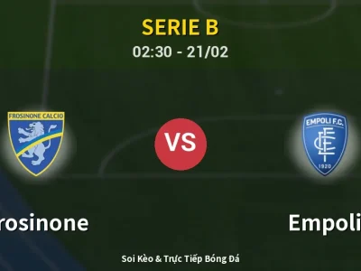Kết Quả: Frosinone 2-2 Empoli – Highlight & Bàn Thắng | Serie B