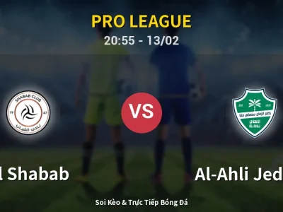 🔴 Trực Tiếp: Al Shabab 0-1 Al-Ahli Jeddah – Link Xem Pro League (Full HD)