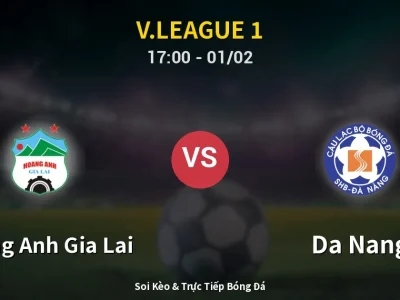 Kết Quả: Hoang Anh Gia Lai 1-0 Da Nang – Highlight & Bàn Thắng | V.League 1