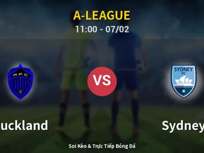 Kết Quả: Auckland 1-0 Sydney – Highlight & Bàn Thắng | A-League