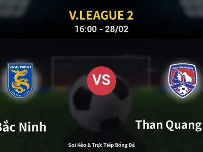 🔴 Trực Tiếp: Bắc Ninh 0-0 Than Quang Ninh – Link Xem V.League 2 (Full HD)