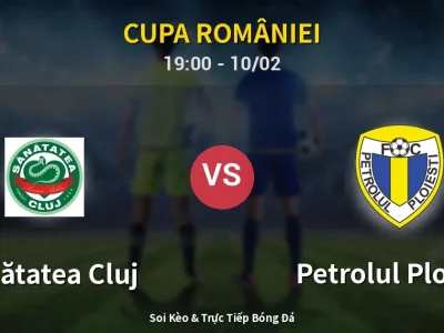 Kết Quả: Sănătatea Cluj 1-3 Petrolul Ploiesti – Highlight & Bàn Thắng | Cupa României