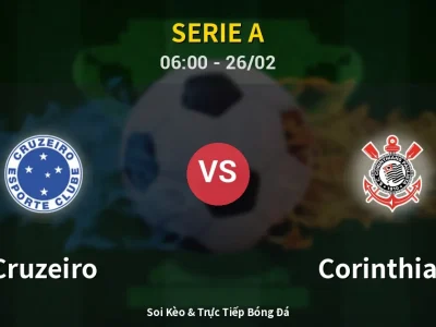 Kết Quả: Cruzeiro 1-1 Corinthians – Highlight & Bàn Thắng | Serie A