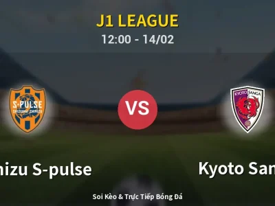 Kết Quả: Shimizu S-pulse 1-1 Kyoto Sanga – Highlight & Bàn Thắng | J1 League