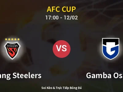Soi Kèo Pohang Steelers vs Gamba Osaka – 17:00 12/02 | Nhận Định, Dự Đoán Tỷ Số