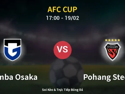 Kết Quả: Gamba Osaka 2-1 Pohang Steelers – Highlight & Bàn Thắng | AFC Cup