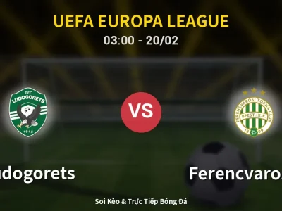 Kết Quả: Ludogorets 2-1 Ferencvarosi TC – Highlight & Bàn Thắng | UEFA Europa League