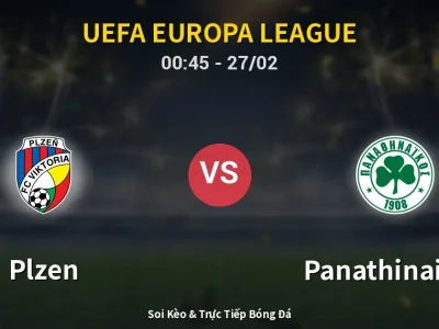 Kết Quả: Plzen 1-1 Panathinaikos – Highlight & Bàn Thắng | UEFA Europa League